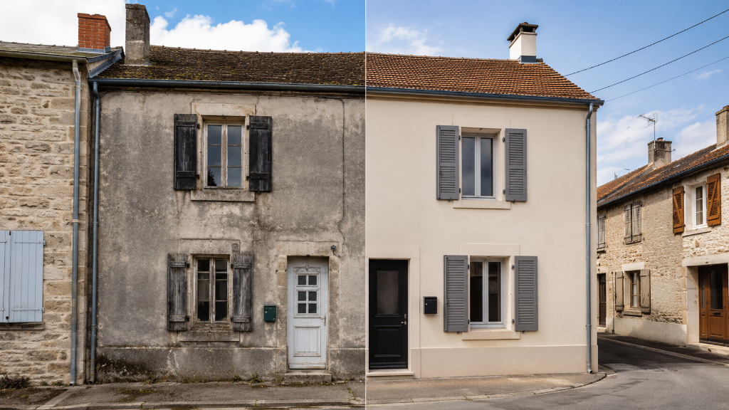 Estimation claire isolation extérieure